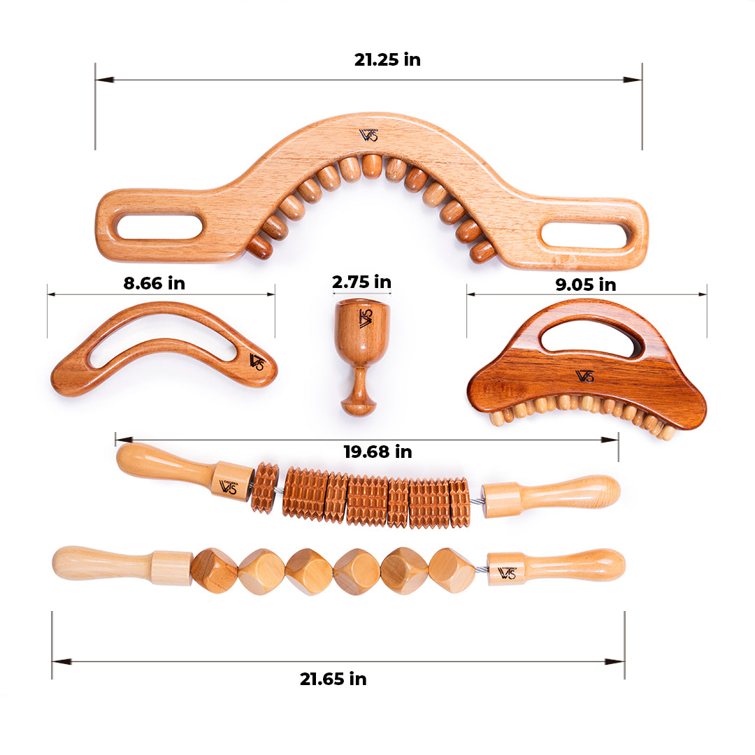 Kit de massage post-opératoire (6 pièces)