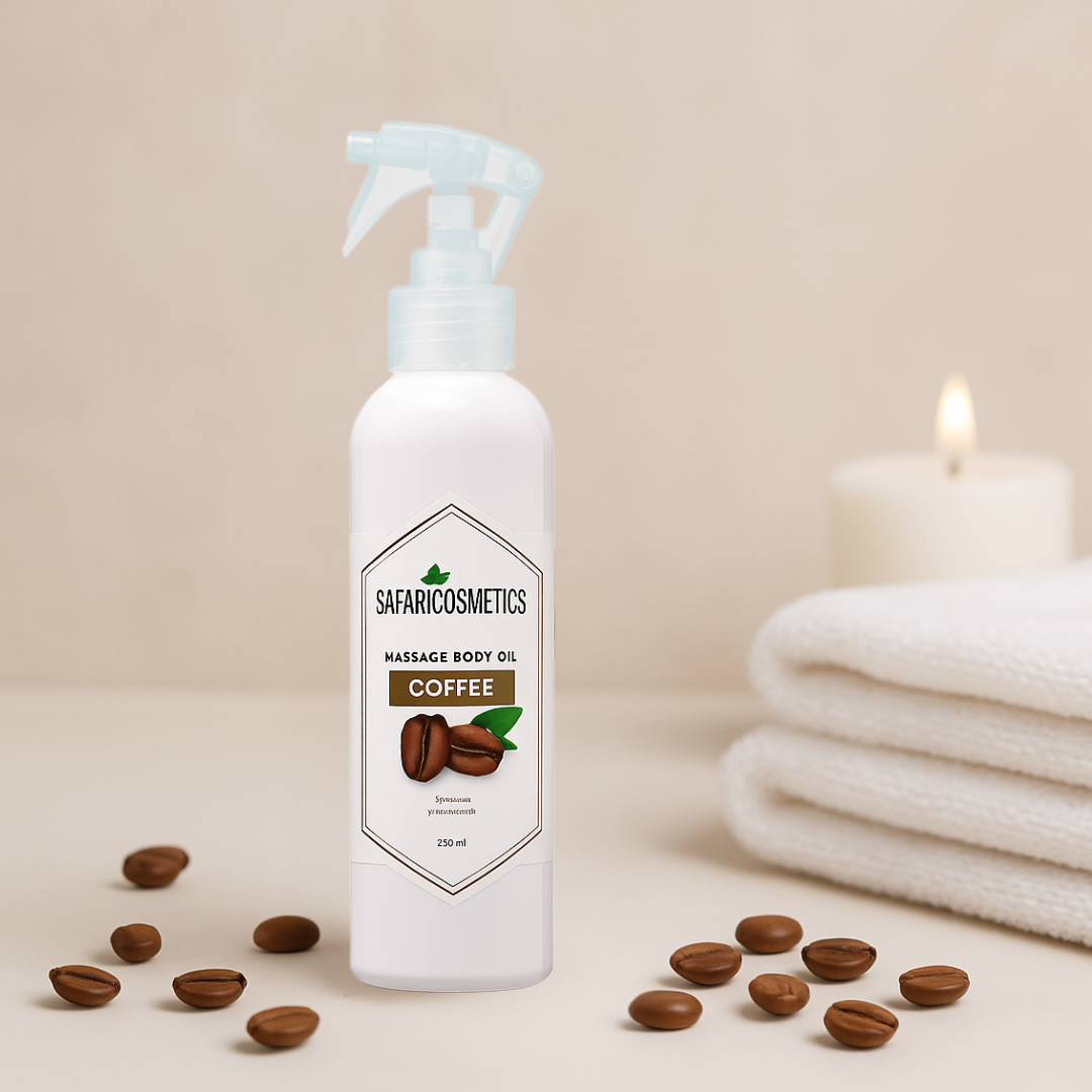 Aceite de masaje de café