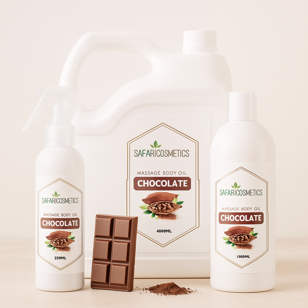 Huile de massage au chocolat