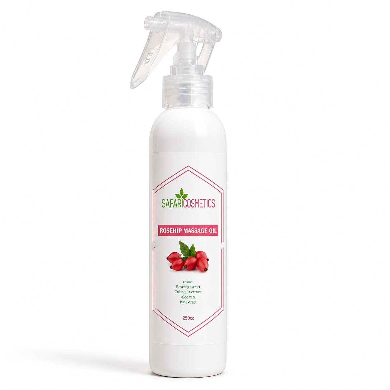Huile de massage à la rose musquée