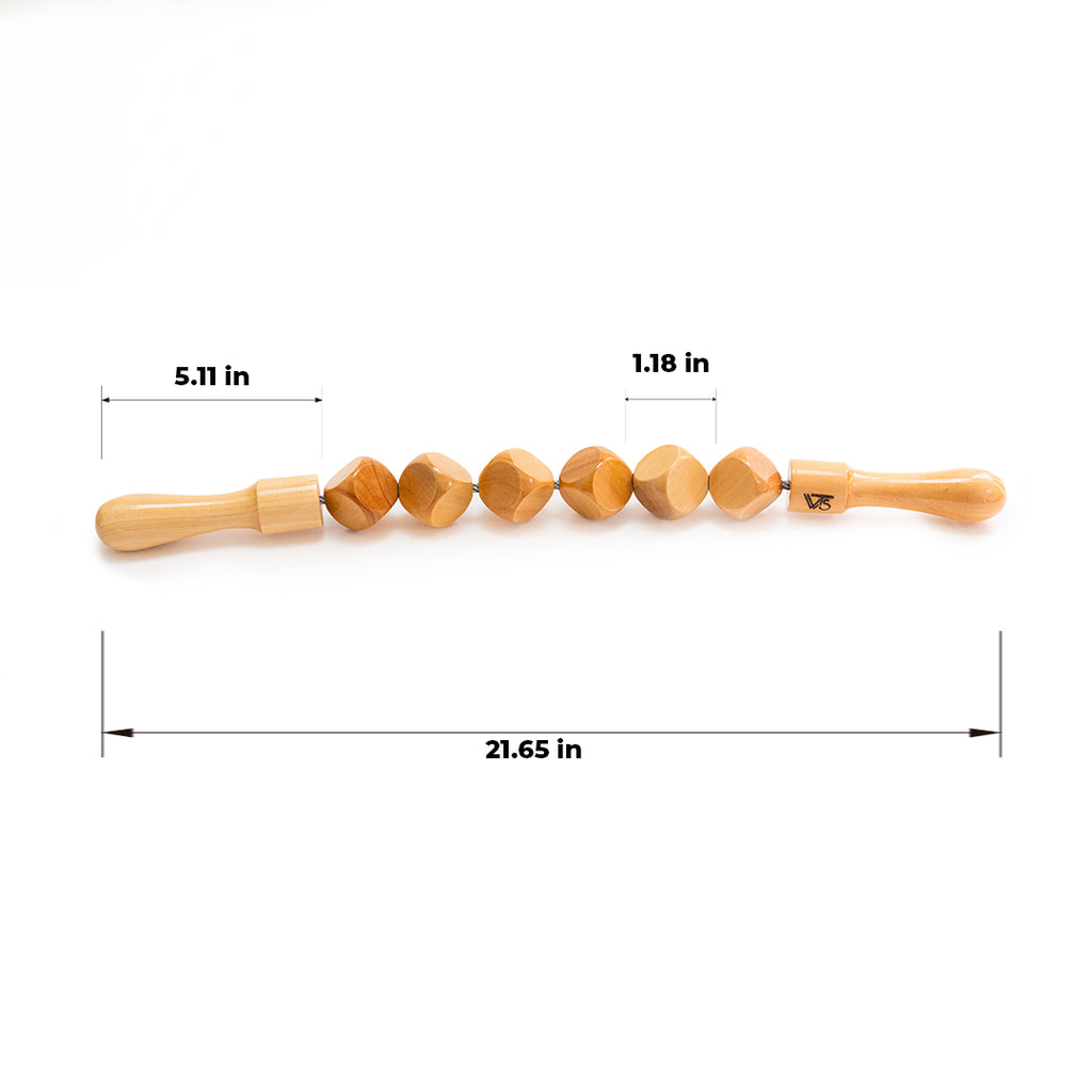 CURVED CUBED MASSAGE ROLLER