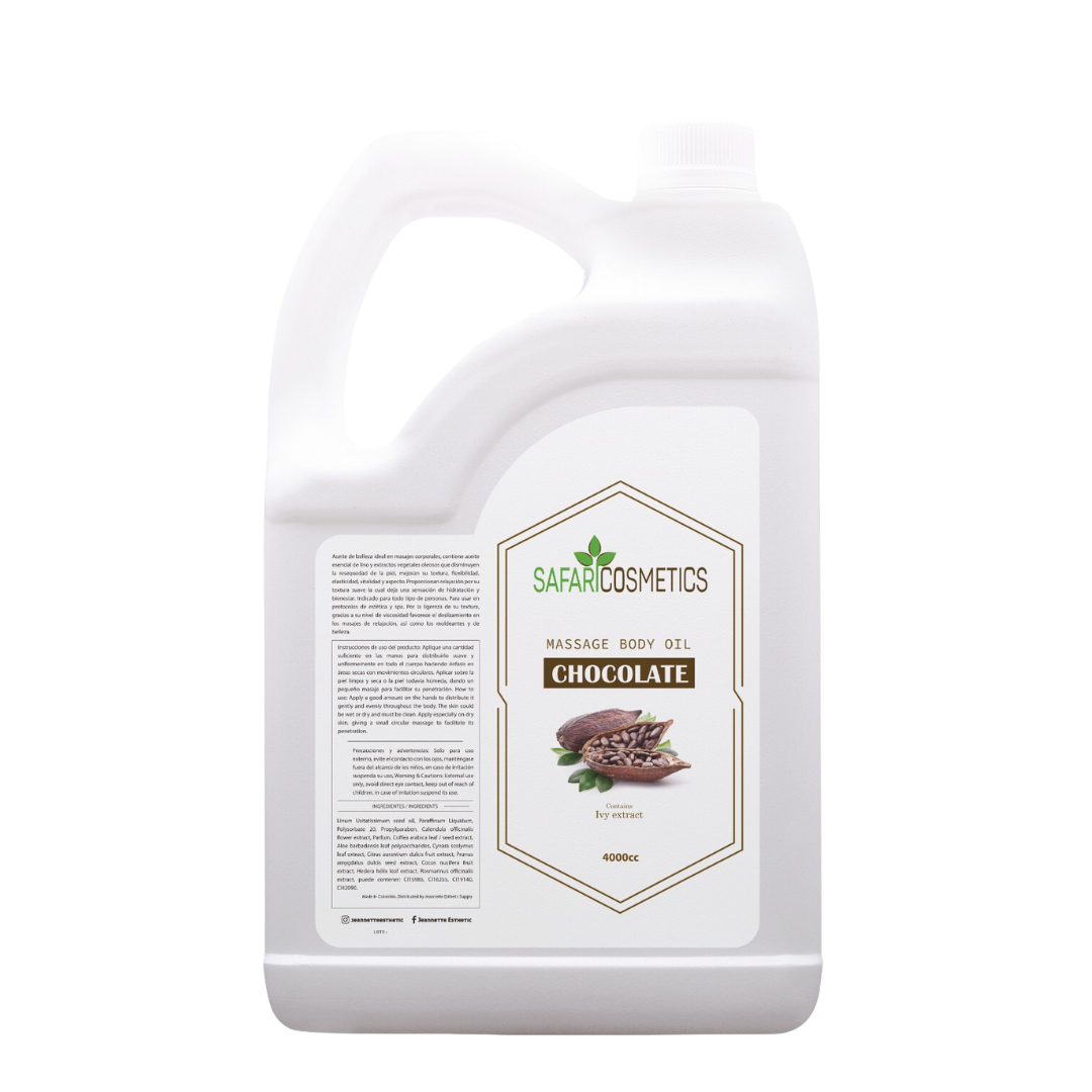 Aceite de masaje de chocolate