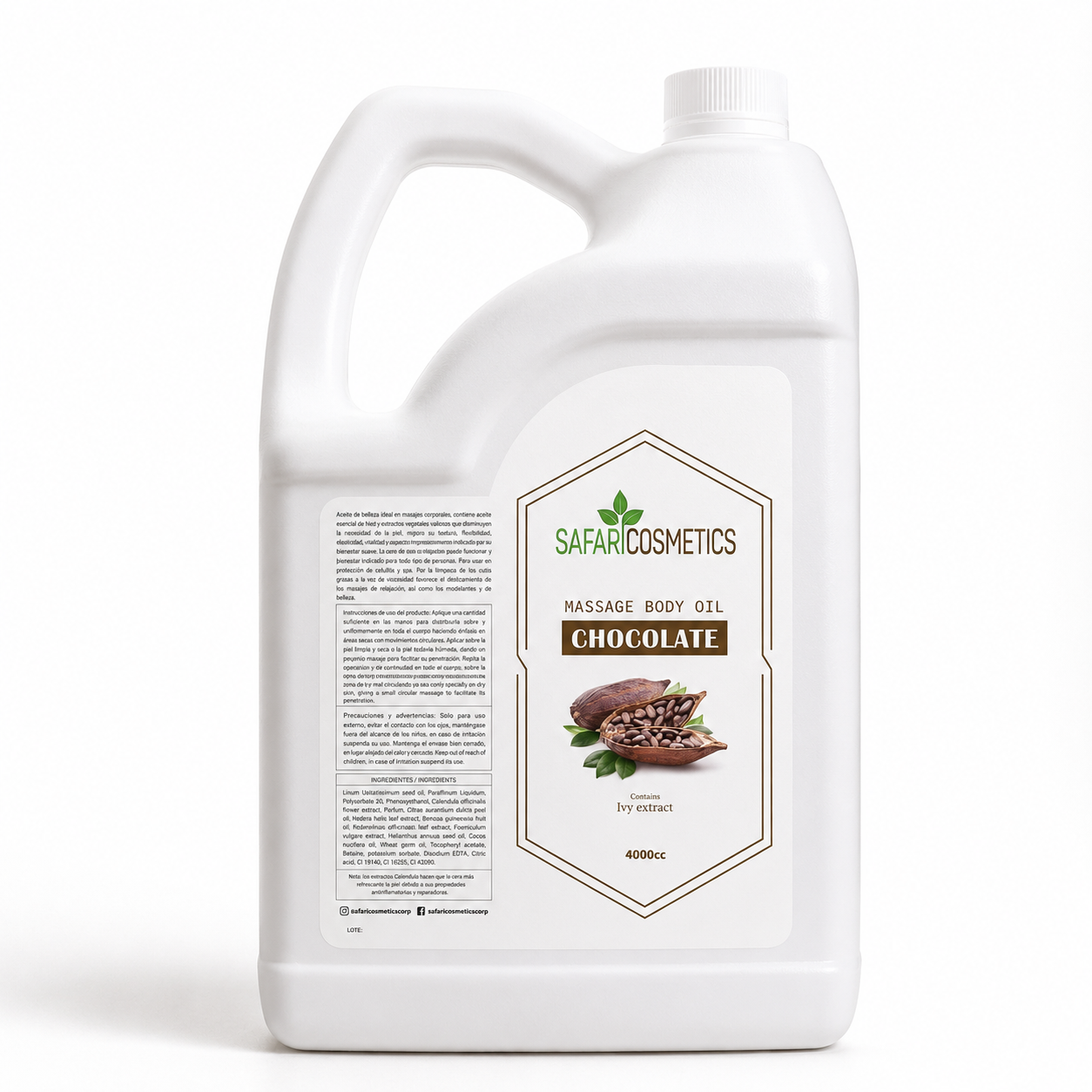 CHOCOLATE POST-OP MASSAGE OIL